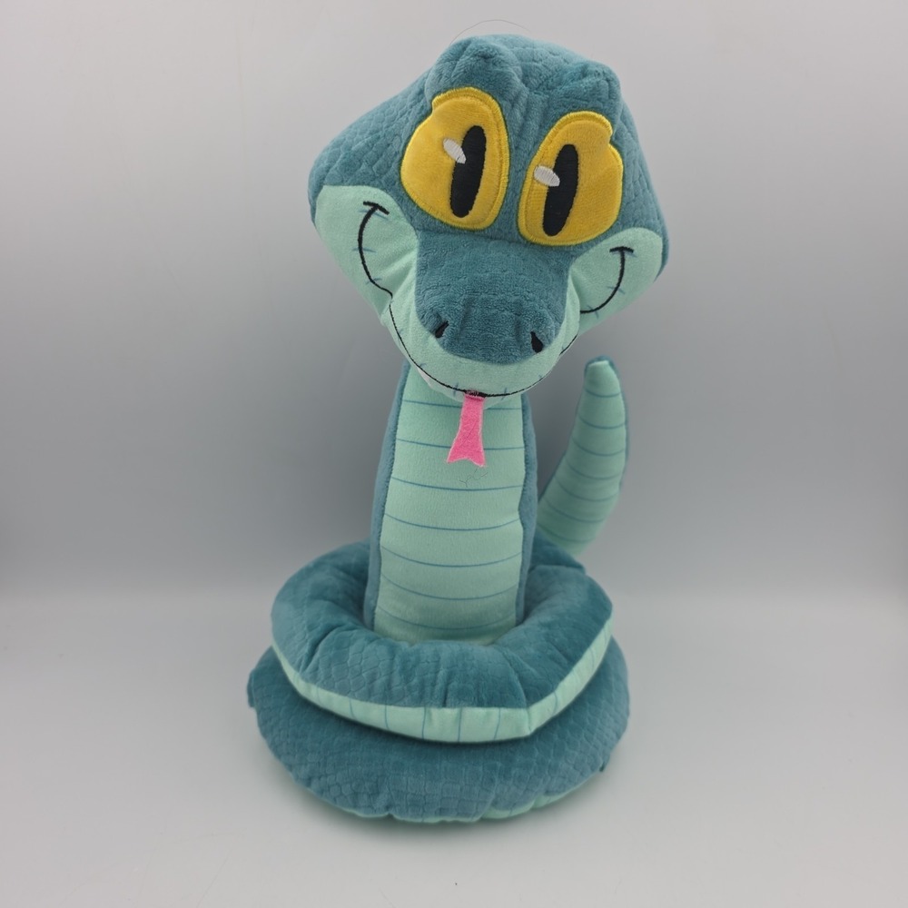 NEW DISNEY STORE TALKING 2025 Zootopia 2 Plush Stuffed Animal Gary De'Snake